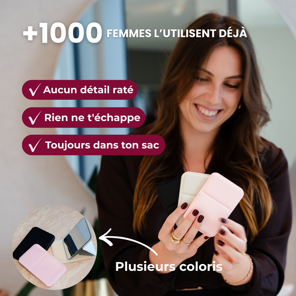 Miroir de sac modulable