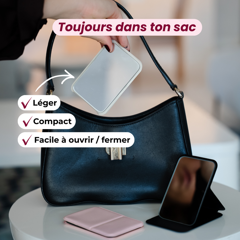 Miroir de sac modulable